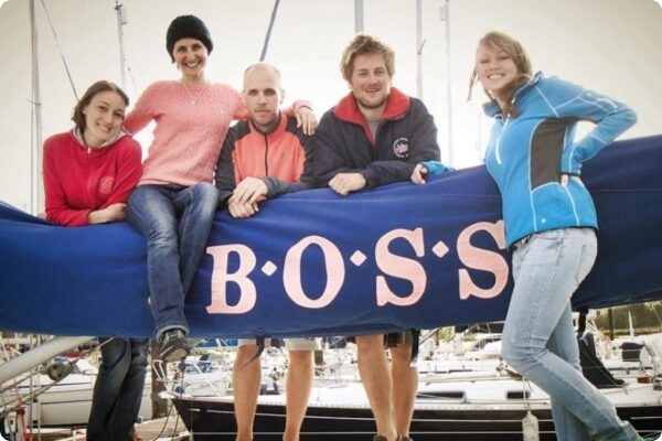 Feeling happy at the end of a Competent Crew Course